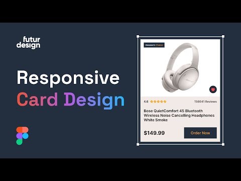 Figma Tutorial: Responsive Card Design | Auto Layout