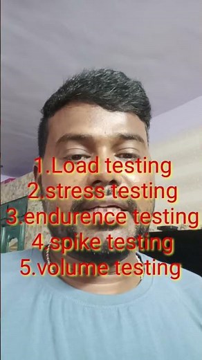 Performance testing types #learning#testing#performance#Load testing#jmeter