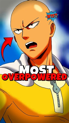 MOST OVERPOWERED CHARACTER IN "ANIME" 😱 #shorts #anime