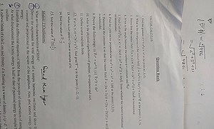 (5.) Establish the differential equation of SHM from the princi... | Filo