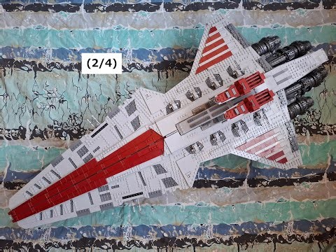 LEGO Star Wars 75367 Venator-Class Republic Attack Cruiser (2/4) 【Building LEGO】