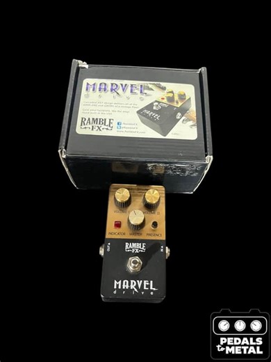 Ramble FX Marvel Drive 2010s - Black - X16273 | Reverb