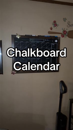 Stylish Chalkboard Calendar Review