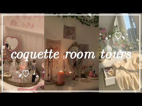coquette and dollette tiktok compilation - room tours + room inspo ✧˚ · .