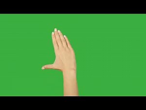 Free Hand Gestures Green Screen / TOP VIDEO 2022