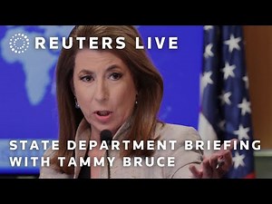 LIVE: State Department briefing with Tammy Bruce