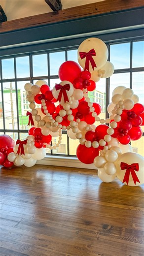 Behind the scenes of a luxe installation ❤️✨ From unloading to on-site styling, this 21st birthday setup was built layer by layer with intention - rich red, pearl accents, and bow details all coming together in real time. Quiet moments, careful placement, and refined finishing touches made this install feel elevated from start to finish. Luxury is in the details 🎈 👉 DreamBigBalloonsWaco.com @jlrsphotography #DreamBigBalloons #wacoballoons #bowballoons #theeventcollectivex #valentinesballoons @