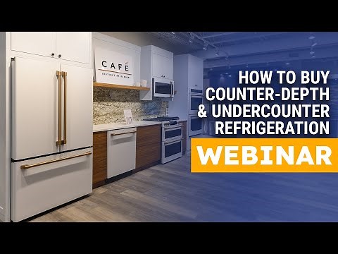 How to Buy Counter Depth and Undercounter Refrigeration: The Ultimate Guide