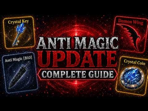 COMPLETE GUIDE to ANTI MAGIC UPDATE in SAILOR PIECE (ANTI MAGIC SWORD, CRYSTAL DEFENSE KEY) Roblox
