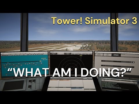 I Took on the Role of an Air Traffic Controller in Tower! Simulator 3!