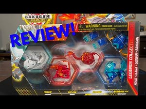 BAKUGAN LEGENDS Collection Pack Review!