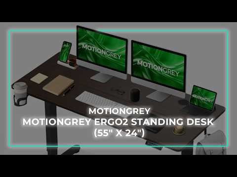 MotionGrey Ergo2 Standing Desk Installation Guide (55" x 24")