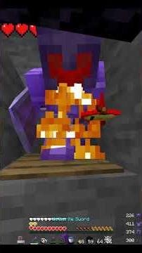 Practicing Mole Fight Techniques in Minecraft PvP #minecraft #pvp