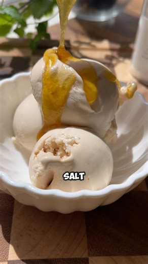 4K views · 25 reactions | Have you seen the viral two ingredient caramel maple syrup caramel sauce?! It’s so fun to make and goes really well with ice cream. | Lifestyle of a foodie | Facebook