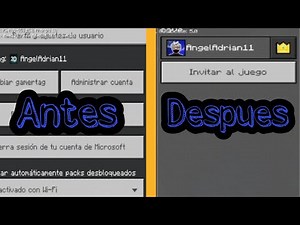 Como Cambiar la Foto De Minecraft Pe 1.17.10.20(Angel Faria)