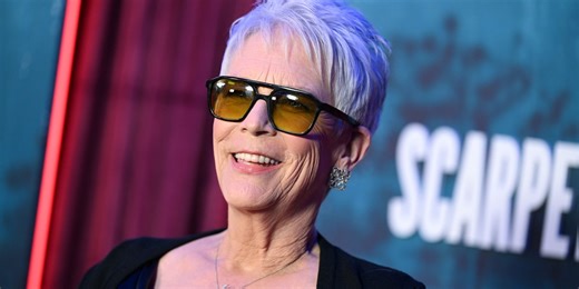 Jamie Lee Curtis Wows in a Bodycon LBD With a Super Low-Cut Neckline