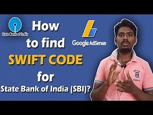 How to find SWIFT code for State Bank of India (SBI)? Tamil || SWIFT BIC code for SBI