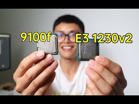 e3 1230v2在2020年还是神教吗吗？对比9100f新平台