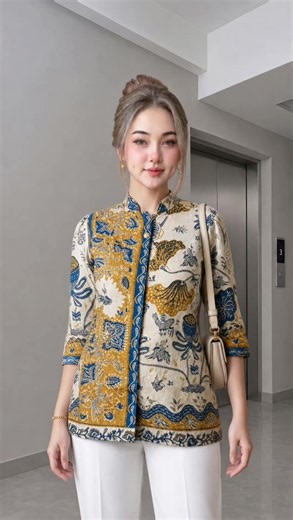 Baju Batik Modern untuk Kerja: Ide Outfit Kantor Stylish