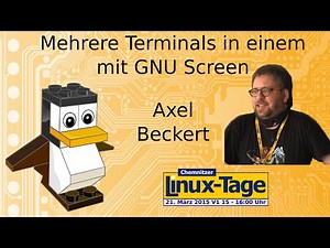 GNU Screen - Mehrere Terminals in einem - Axel Beckert - CLT 2015