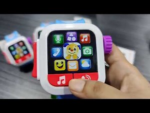 Fisher-Price GJW17 Laugh & Learn Time to Learn Smartwatch. Plz Subscribe My Channel