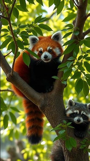 Red Pandas: The Adorable Bamboo Munchers You Need to Know #shortvideo