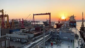 Logistics and Container Cargo Ship and Working Crane Bridge in Shipyard Stock Video - Video of cargo, business: 255269889