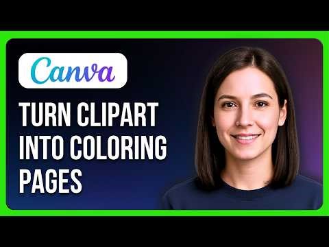 How To Turn Clipart Into Coloring Pages Using Canva