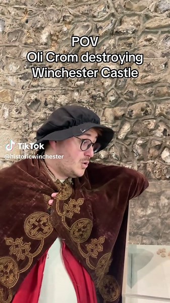 Oliver Cromwell and the Siege of Winchester Castle