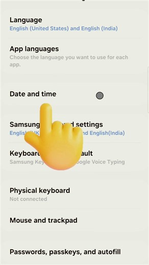 #samsung #settings #time fact technology