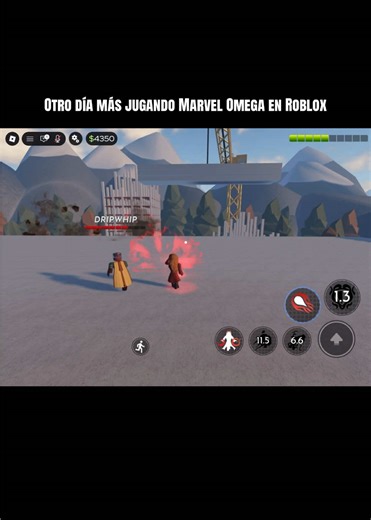 Humillación en Marvel Omega en Roblox