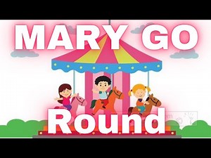 🎠 Fun Merry-Go-Round Song for Kids | Sing-Along Nursery Rhyme 🎵