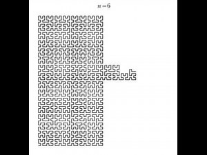 Hilbert Curve with Python