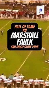 Marshall Faulk Final Game at San Diego State FULL HIGHLIGHT: https://youtu.be/1FdHPKsqGBA In his final game at San Diego State Faulk went for 150 yards & 3TDs, highlights of his NFL Hall of Fame talent to not only run-through, but run-around and run past defenders. After watching this footage its clear to see why Faulk went on to 7 Pro Bowls with both the Rams and Indianapolis Colts Truly an NFL and college football great. Game footage highlights are from Nov 1993 vs Wyoming. Check out the Barry