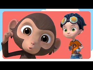 Rusty’s Monkey Mishap and Night Lights 🙉 | Spin Kids Cartoon Treehouse | Rusty Rivets