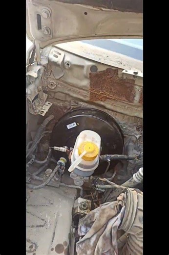 brake booster change #shorts