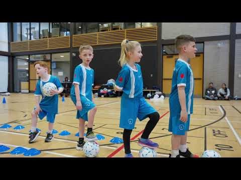 Sportball indoor soccer programs for kids ages 6-12