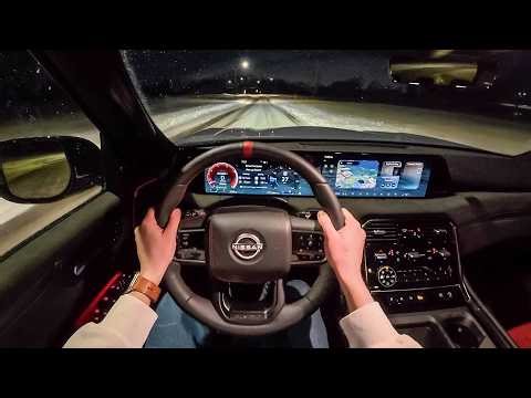 2026 Nissan Armada Nismo - POV Night Drive (Binaural Audio)
