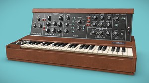 Minimoog Model D Synthesizer - 3D model by TimBuhrs