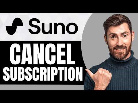 How to Cancel Suno AI Subscription [NEW 2026 Guide]