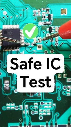 The ONLY Correct Way to Test ICs (99% Do It Wrong!) #shorts