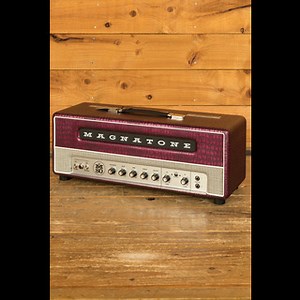 Magnatone Billy Gibbons Signature Super Fifty Nine M80 Electric Guitar Amplifier Head - 45W - Chrome Grape