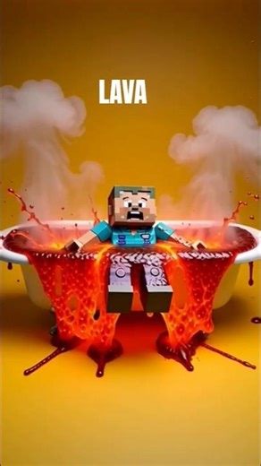 Minecraft|Steve in Tub #minecraftshorts #minecraft #3danimation #minecraftanimation #shorts #viral