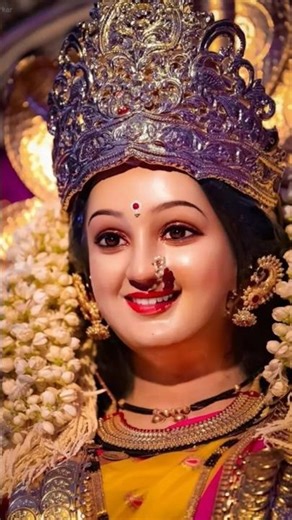 🌅 Maa Durga Morning Aarti: Bhor Bhayi Din Chadh Gaya 🙏 #Shorts #JaiMataDi