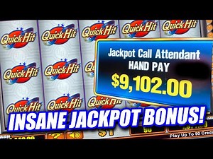 INSANE QUICK HIT BONUS YOU WON'T BELIEVE YOUR EYES ★ HIGH LIMIT SLOT MACHINE PLAY ➜ HANDPAY