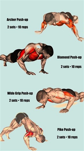 Work Out At Home: 4 Push Up Variations