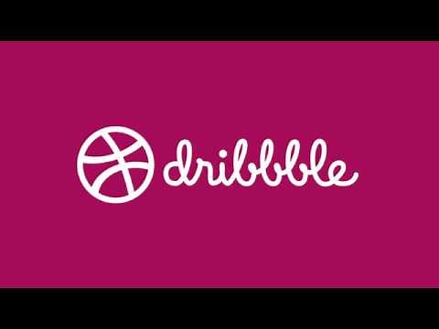 Dribbble Animated Logo