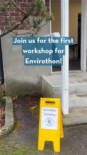 Students from across Pierce County participated in an Envirothon workshop this past weekend to better their understanding of the ways in which nonpoint source pollution affects stormwater infrastructure, public health, and habitat resiliency along with potential mitigation solutions.⁠ ⁠ Envirothon is a nationwide program that brings together high school students interested in natural resources and environmental science. If you'd like to learn more about this year's competition, visit our website