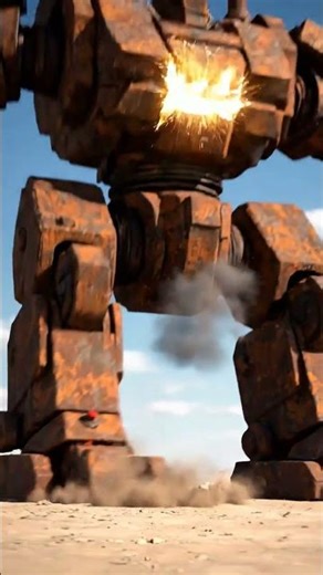 master pressed mech explosion