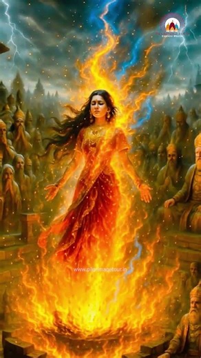 🙏 Feel the divine power at Jwala Ji Temple 🕉️
